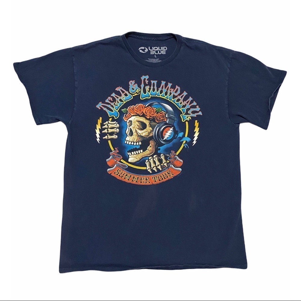 Liquid Blue Grateful Dead Concert Tee Size Large